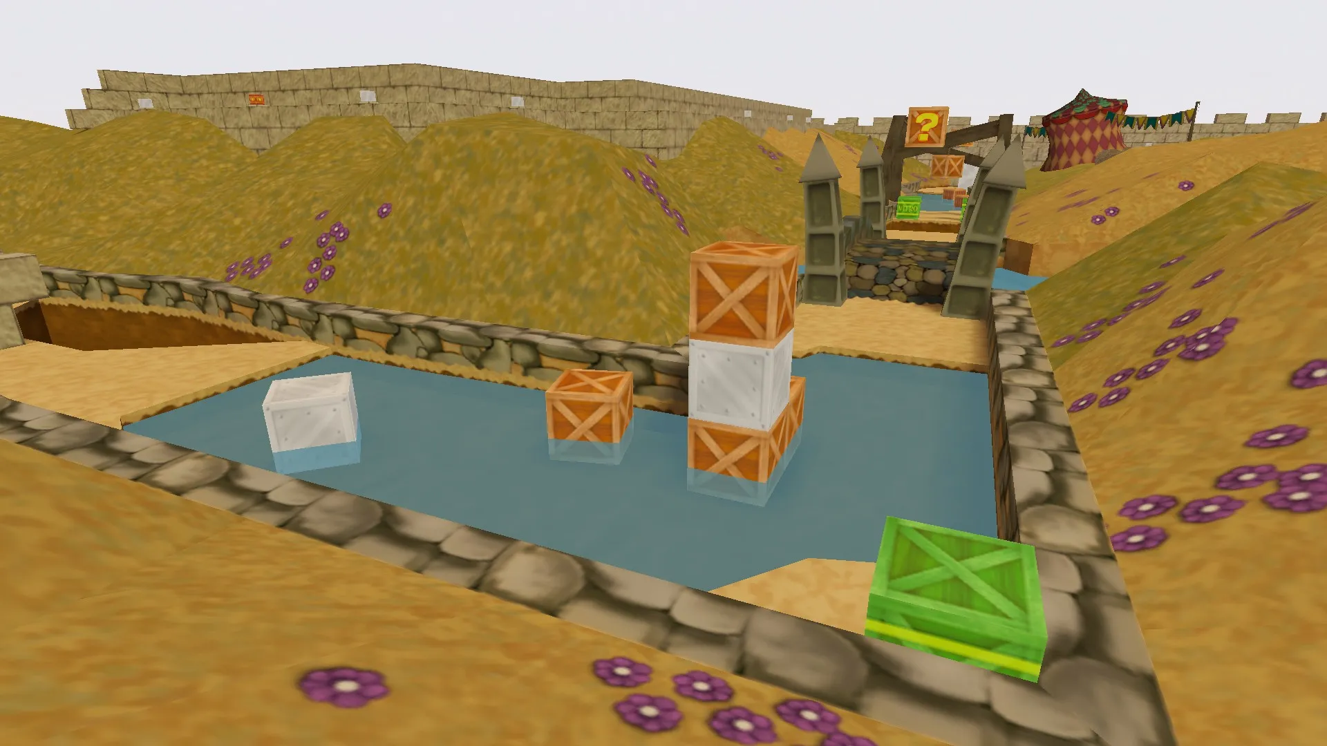 deathrun_crash_medieval для CS 1.6: тактика, точки, .nav, оптимизация и настройка ботов - скриншот 2
