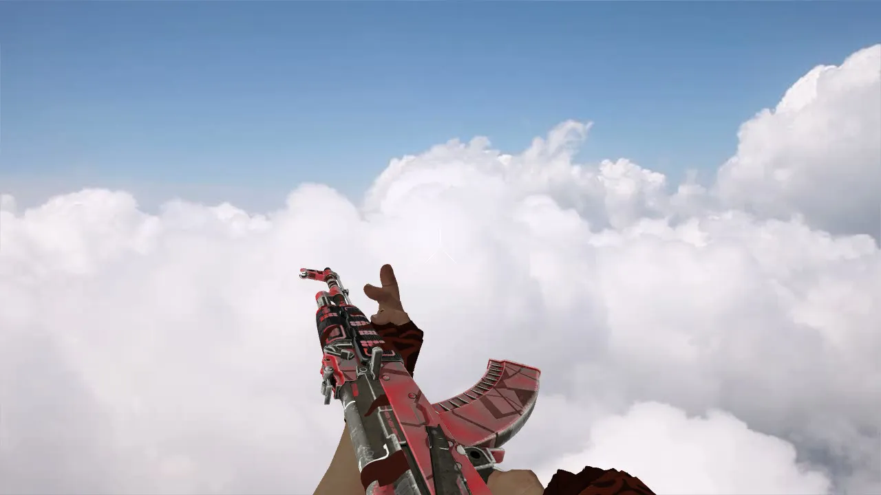 Модель v_ ak-47 Ruby Forged для CS 1.6: p_ и w_ файлы, звуки, анимация осмотра, текстуры и настройка - скриншот 3