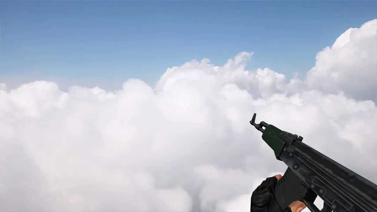 Модель Default AK-47 First Class v_ и p_ для CS 1.6: звуки, осмотр, текстуры и настройка оружия - скриншот 2