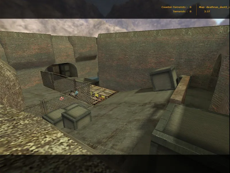 deathrun_dust2_click21 для CS 1.6: тактика за Terror/CT, точки, боты и оптимизация карты - скриншот 6