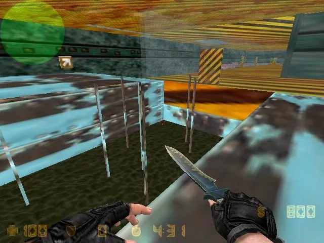 deathrun_bigusine для CS 1.6: deathrun карта, точки, баланс и оптимизация ради стабильного FPS - скриншот 1