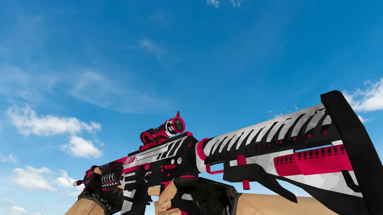 SG 553 Felling Stone для CS 1.6 - Модель оружия - скриншот 1