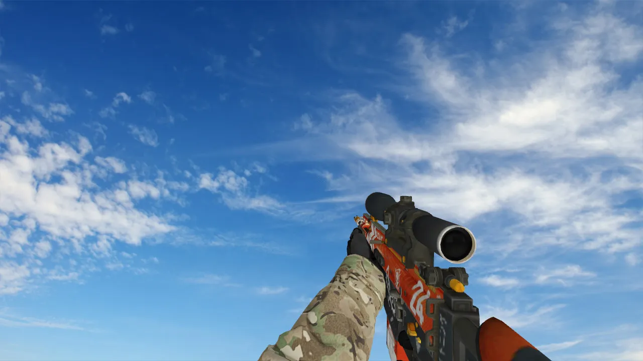 Specialist Gloves Crimson Kimono Pack для CS 1.6: v_, p_ и w_ модели, звуки, анимация осмотра - скриншот 23