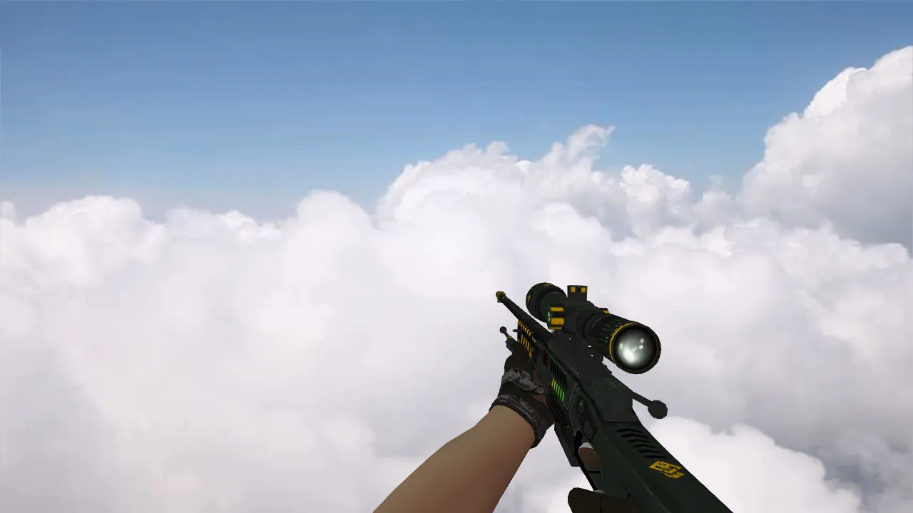 Модель AWP Phobos v2 для CS 1.6: Качество и уникальность - скриншот 3