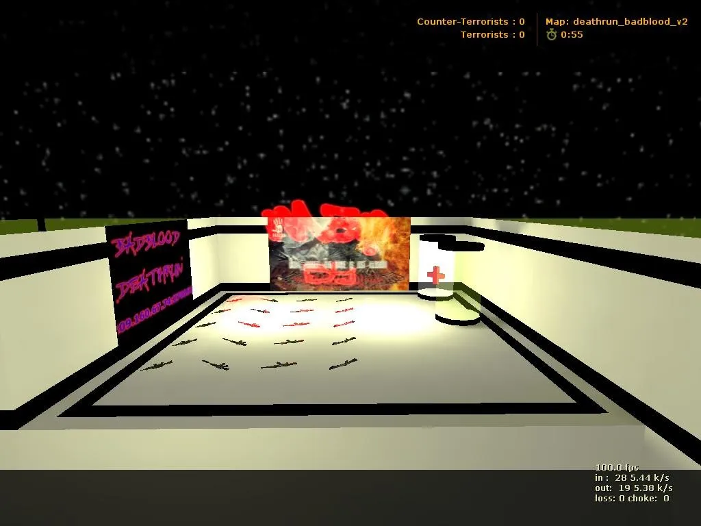 deathrun_badblood_v2 для CS 1.6: уровни, точки, .nav для ботов и оптимизация wpoly/epoly - скриншот 2
