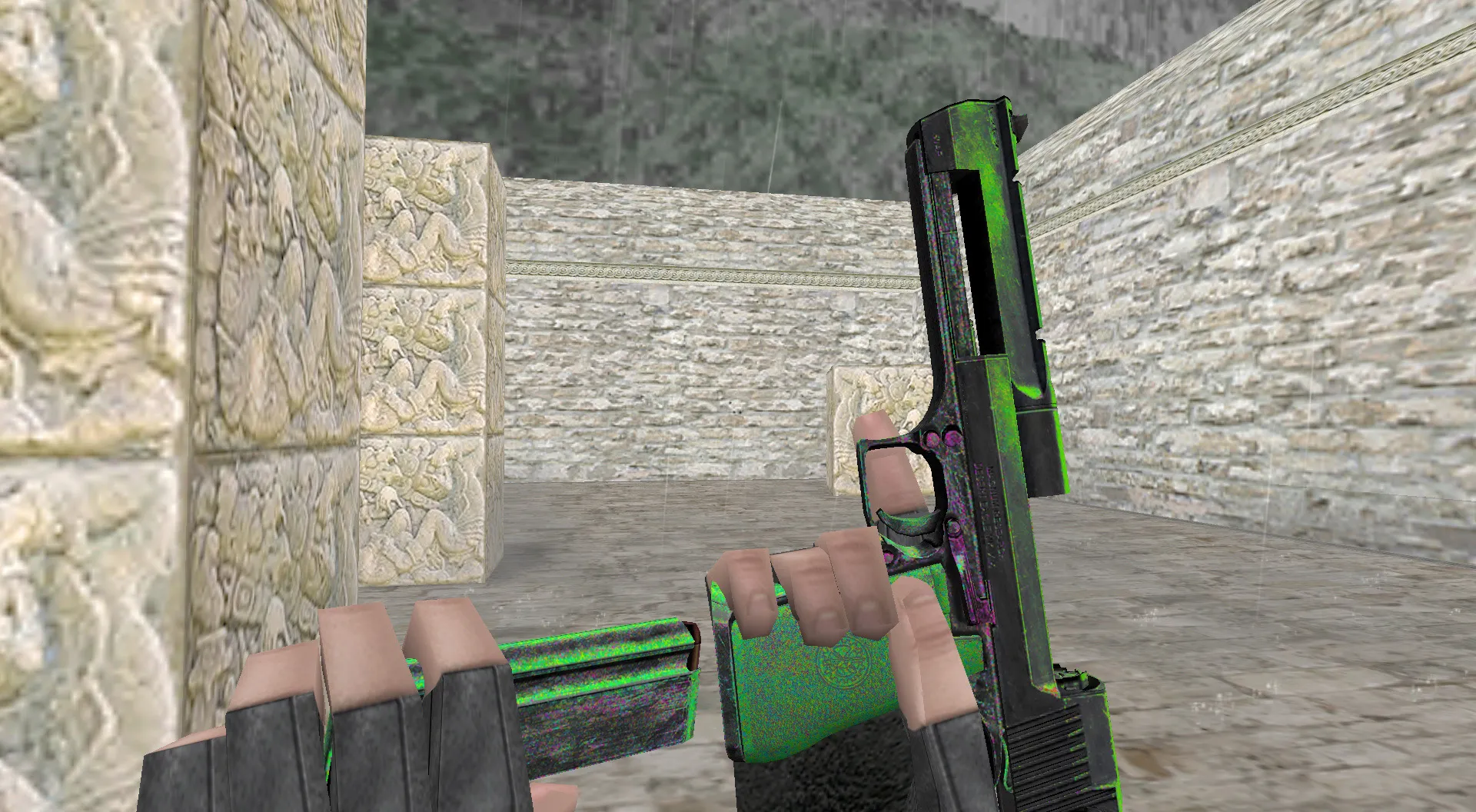 Модель «Deagle Кислотный выстрел» для CS 1.6: уникальный скин - скриншот 3