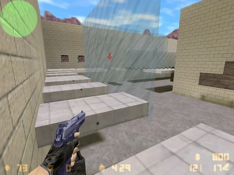 deathrun_galaxy_v1 для CS 1.6: deathrun-карта, точки управления, боты с .nav, оптимизация wpoly/epoly - скриншот 3
