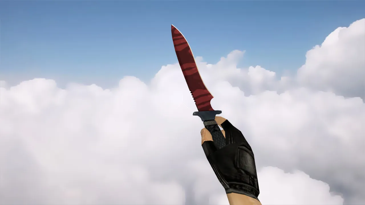 Модель «Классический нож | Убийство» v_knife для CS 1.6: звуковое сопровождение, анимация осмотра, качество текстур - скриншот 4