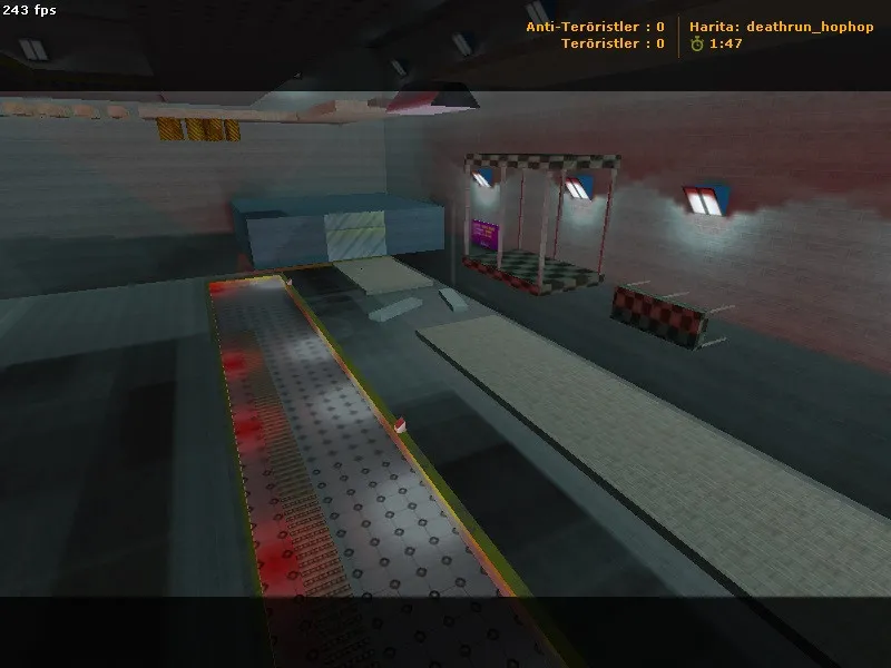 deathrun_hophop для CS 1.6: карта deathrun, точки, .nav для ботов и оптимизация под старые ПК - скриншот 9