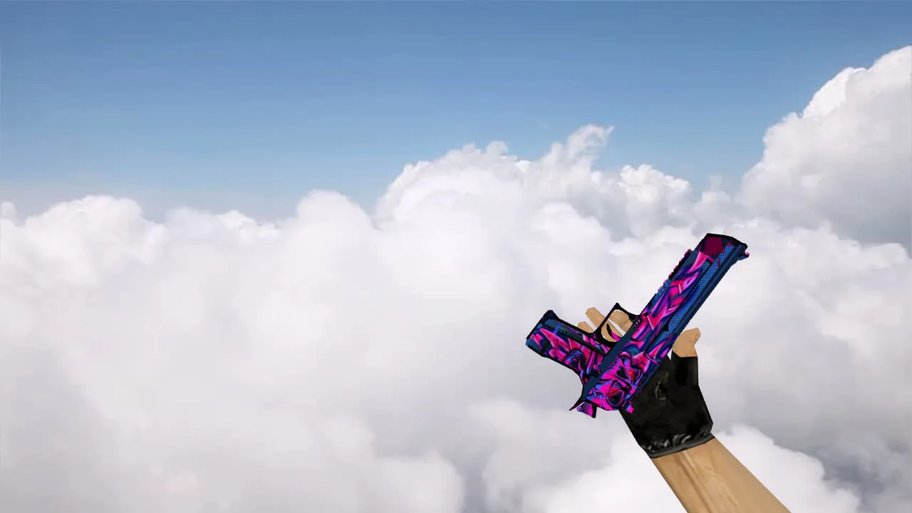 Модель Deagle DE Jackal для CS 1.6 — Высокое качество и точность - скриншот 1