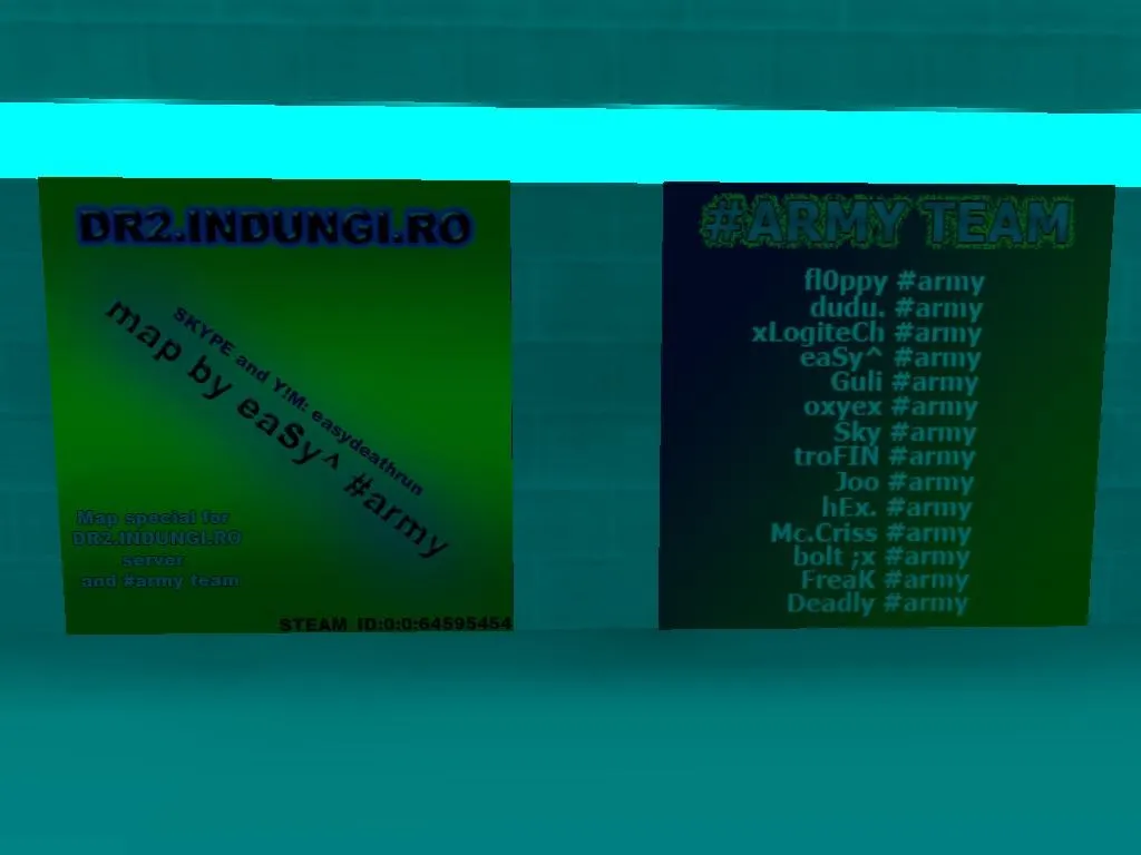 deathrun_army_blue_beta1 - deathrun-карта для CS 1.6: тактика за террористов и спецзадания, баланс и навигация для ботов - скриншот 1