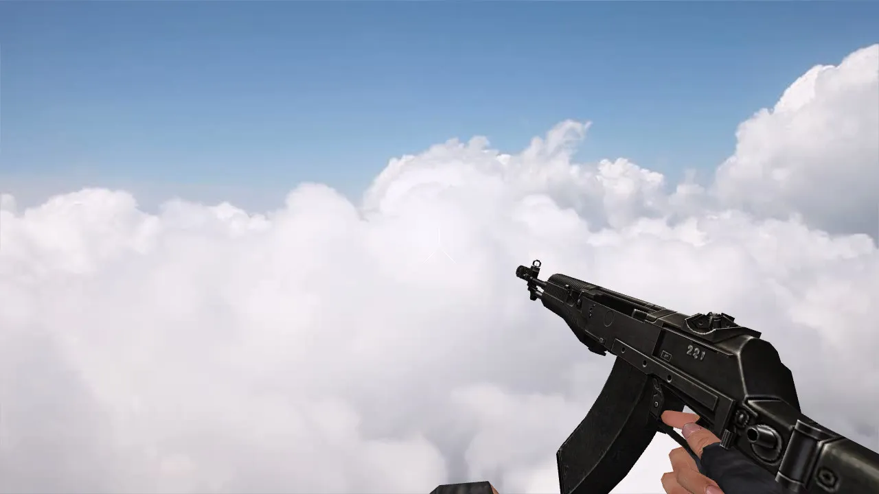 Модель «AN-94 Default» для CS 1.6: v_/p_/w_ файлы, звуки, анимация осмотра, качество текстур - скриншот 2