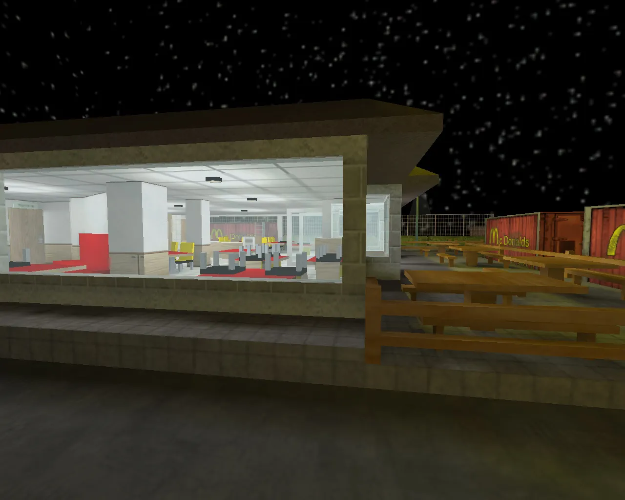 Карта cs_mcdonalds для CS 1.6: тактика, точки, оптимизация, .nav и баланс сторон - скриншот 2