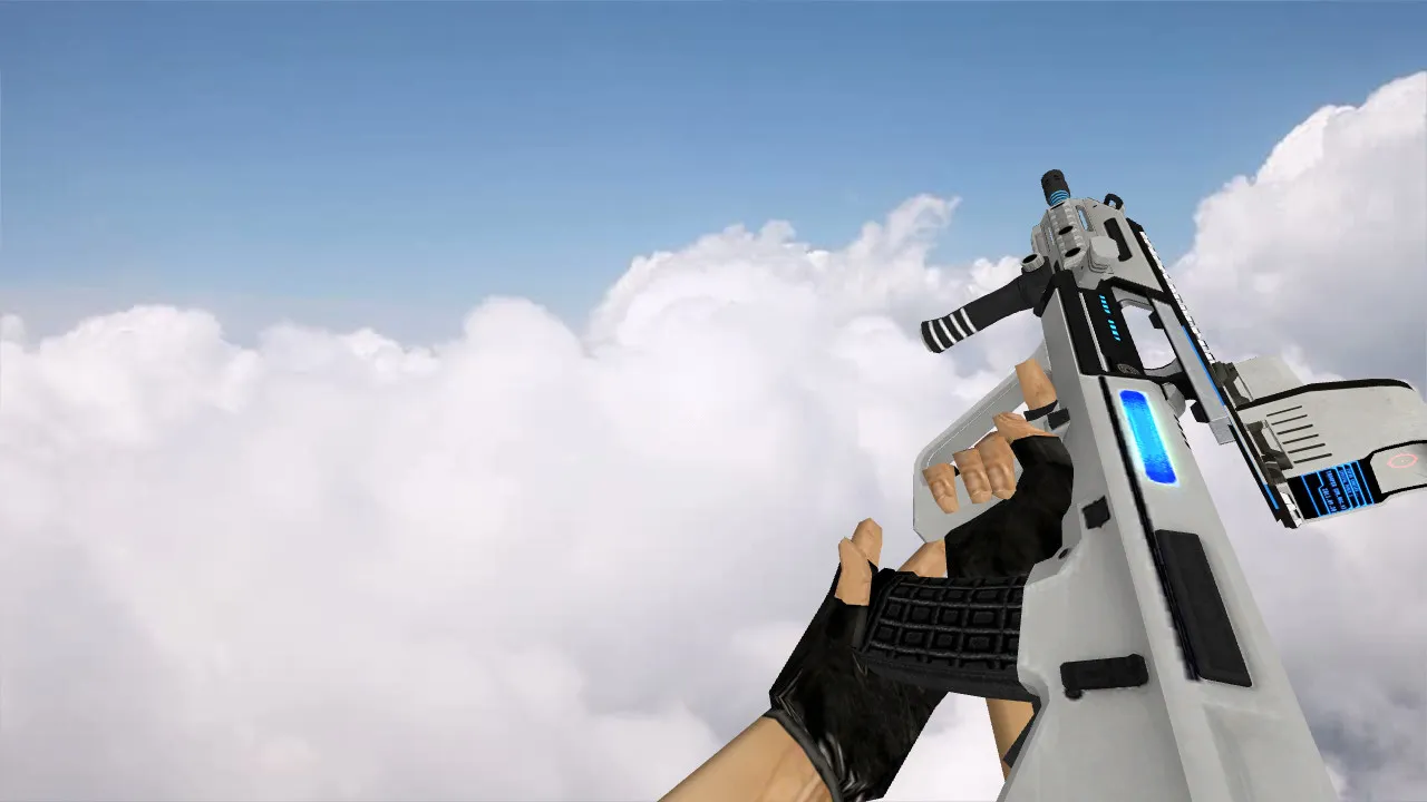 Модель AUG A3 Trooper для CS 1.6 - Уникальный стиль и точность - скриншот 2
