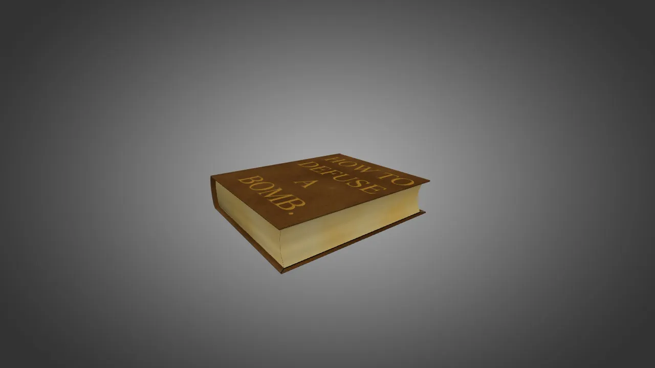 Модель щипцов v_ How to Defuse a Bomb Book для CS 1.6: звуки, анимация осмотра, текстуры - скриншот 3
