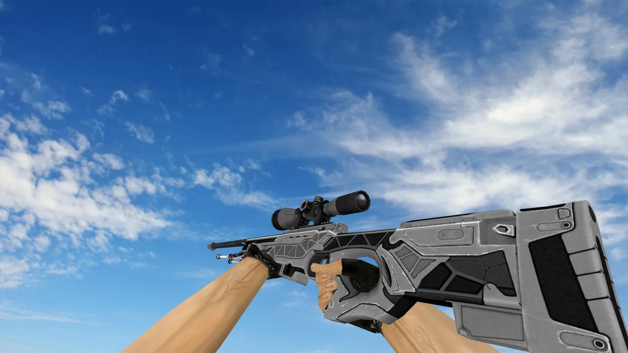 Модель AWP Intrusion для CS 1.6 - Качественная замена - скриншот 1
