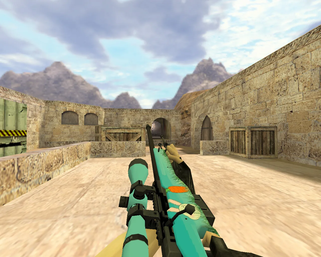 Модель AWP Кроличья доля для CS 1.6 - Скачай и играй - скриншот 2