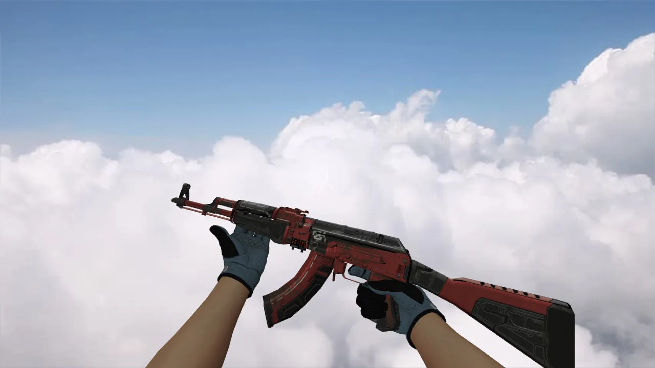 Модель «AK-47 Orbit Mk01 Sporty Gloves» для CS 1.6 — скриншот 1