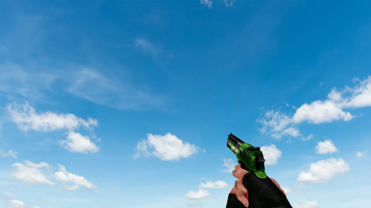Скин Deagle SKRILLEX Fan для CS 1.6 — высококачественная модель - скриншот 1