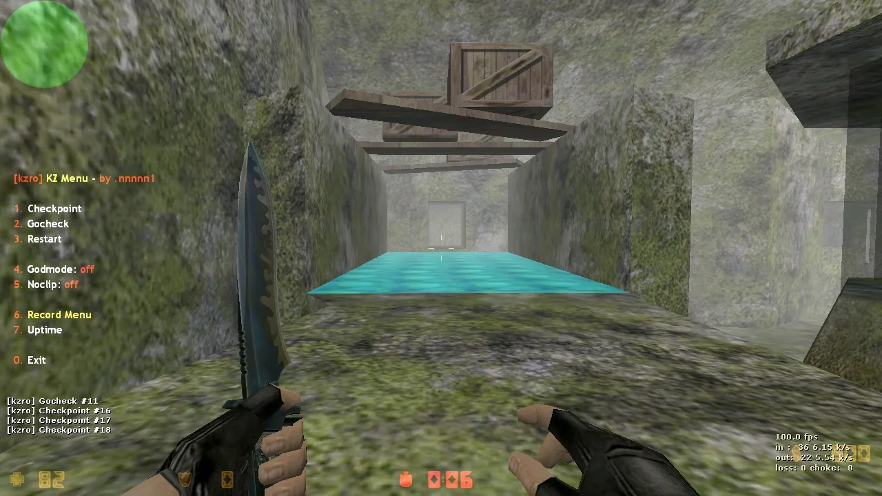 deathrun_absolute для CS 1.6: ловушки, тайминги и точки для CT/T без лагов - скриншот 2