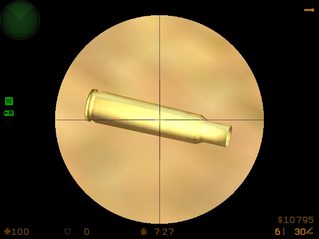Модель «.50 Shell» для CS 1.6: v_/p_/w_ гильза, звуки, анимация осмотра и качество текстур - скриншот 4