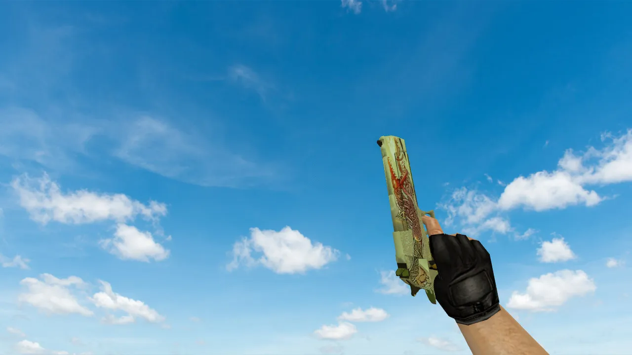 Модель «Deagle Драгон лор» для CS 1.6 – Качество и Четкость - скриншот 2