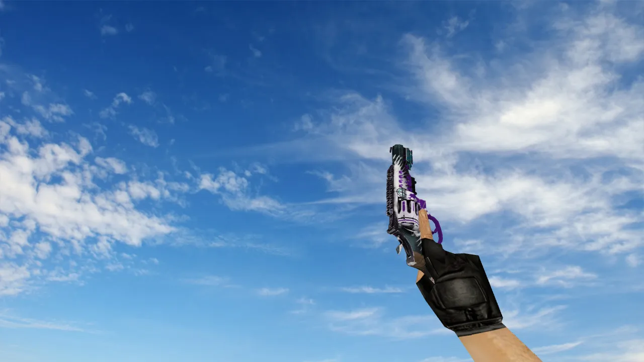 Модель «R8 Revolver Veteran Purple» для CS 1.6: Премиум выбор - скриншот 2