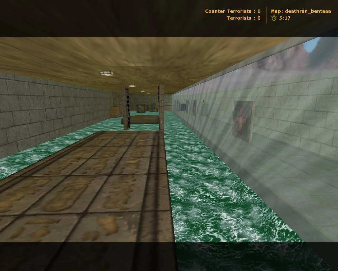 deathrun_bentaa для CS 1.6: тактика, точки, .nav для ботов и оптимизация карты - скриншот 4