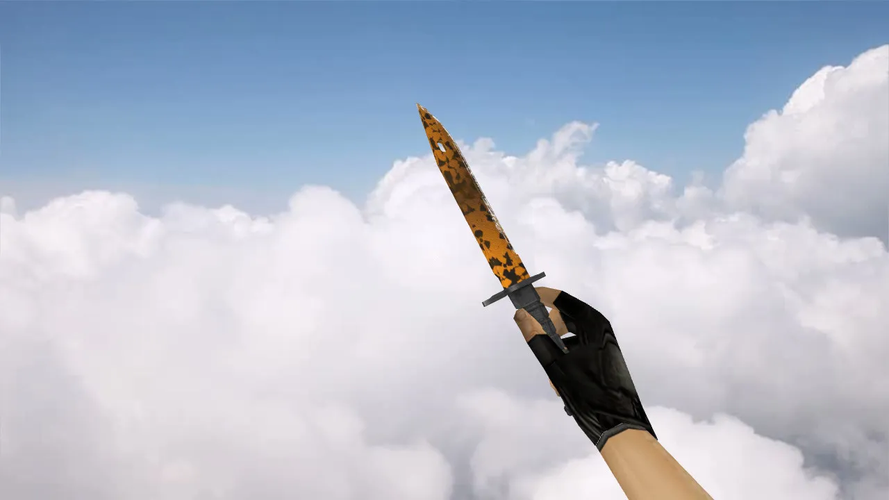 Модель ножа Bayonet «Реактор» для CS 1.6: v_ и p_ модели, звуки, анимация осмотра, текстуры - скриншот 2