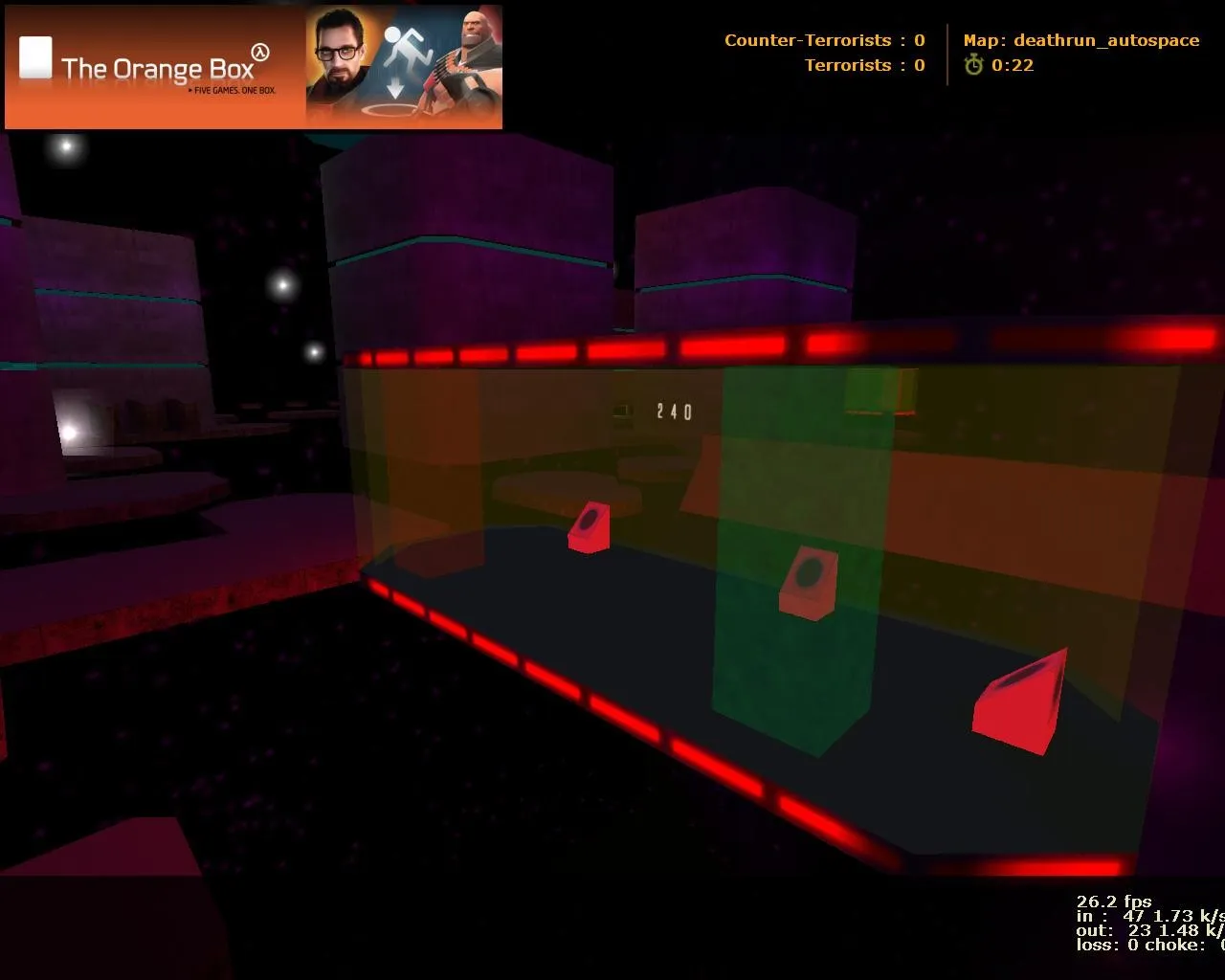 deathrun_autospace_beta1 для CS 1.6: карта deathrun, точки, боты (.nav), оптимизация wpoly/epoly - скриншот 7