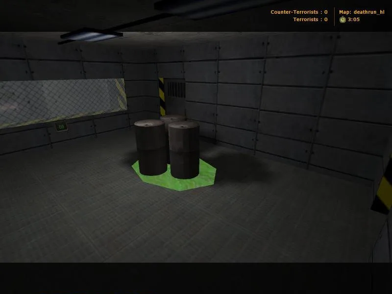 deathrun_hl для CS 1.6: карта Deathrun, точки, маршруты и настройка раунда - скриншот 4