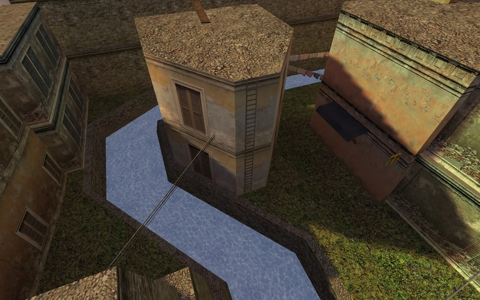 deathrun_havana для CS 1.6: Deathrun карта, ловушки, .nav для ботов и оптимизация - скриншот 2
