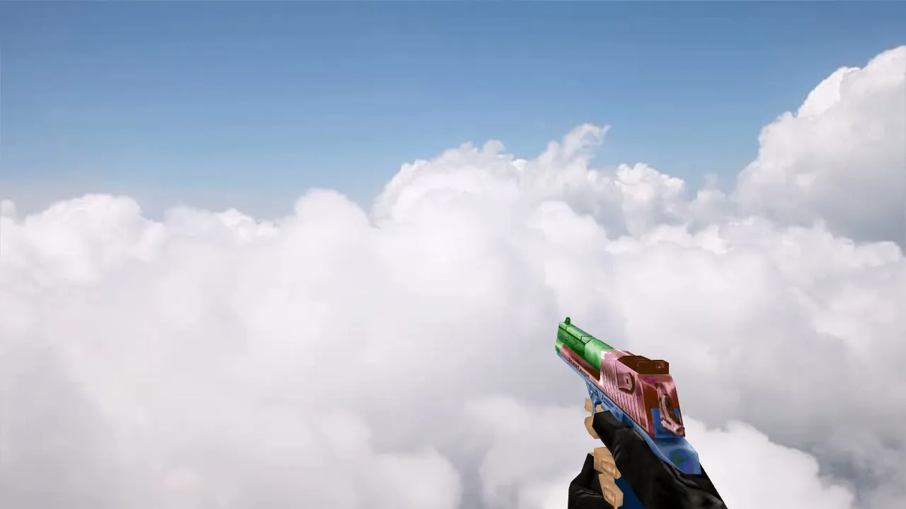 Модель «Deagle RGB» для CS 1.6 - Качество и стиль - скриншот 1