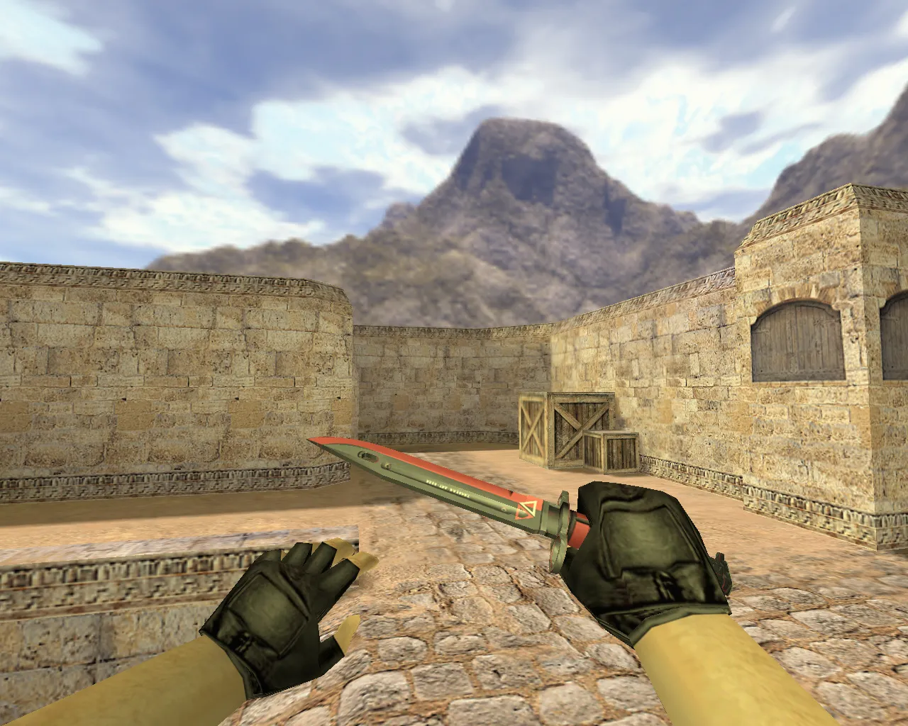 Модель «Штык-нож Экотек» v_knife_p в CS 1.6: звук, анимация осмотра, v_ и p_ модели для ножа - скриншот 3