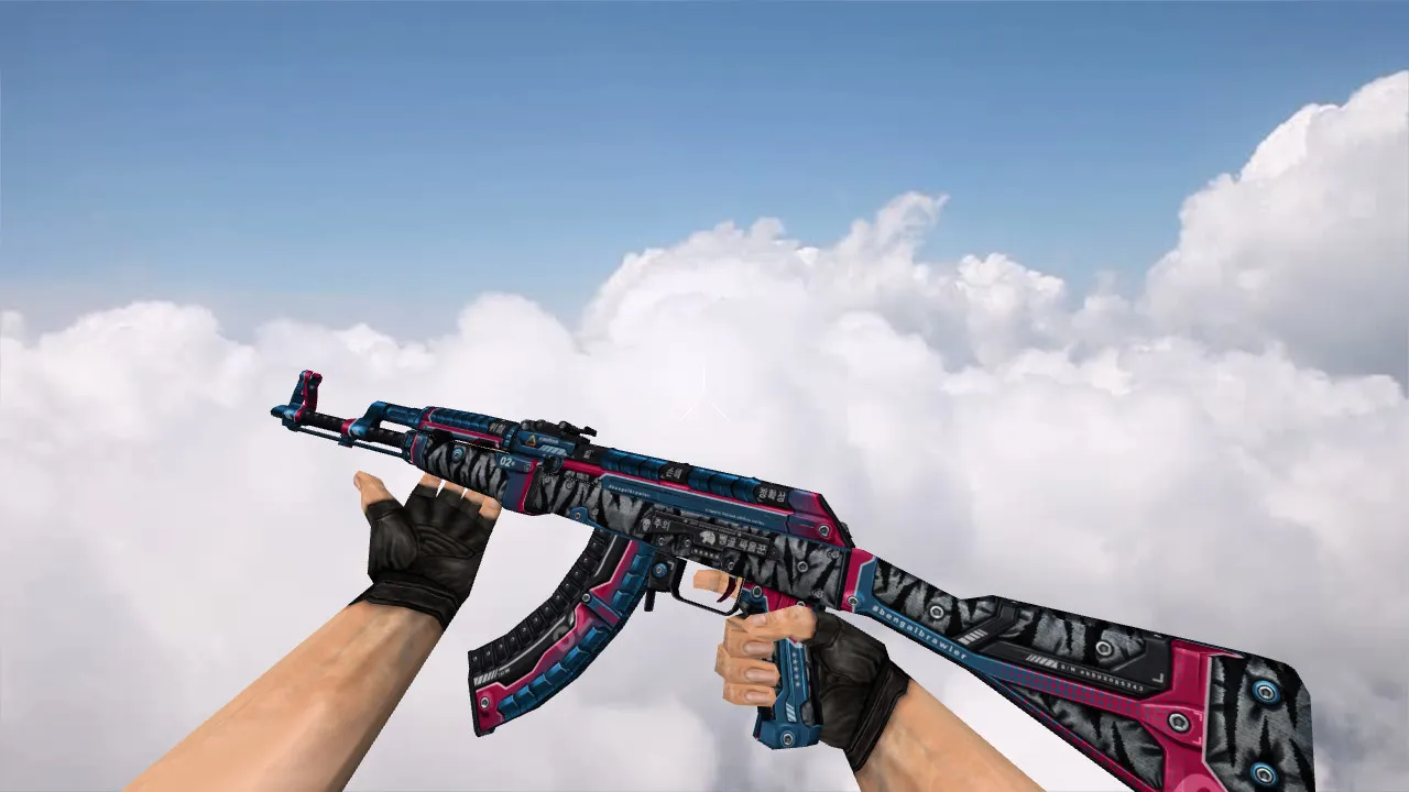 Модель «AK-47 Bengal Brawler» для CS 1.6 – Уникальный стиль - скриншот 1