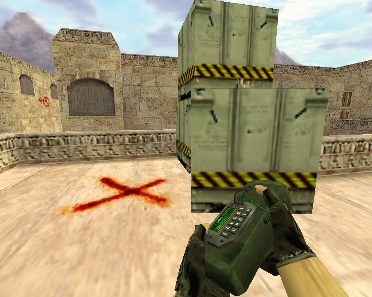 Модель «HD-бомба» для CS 1.6: v_, p_, w_ модели, звуки, анимация осмотра и качество текстур - скриншот 1