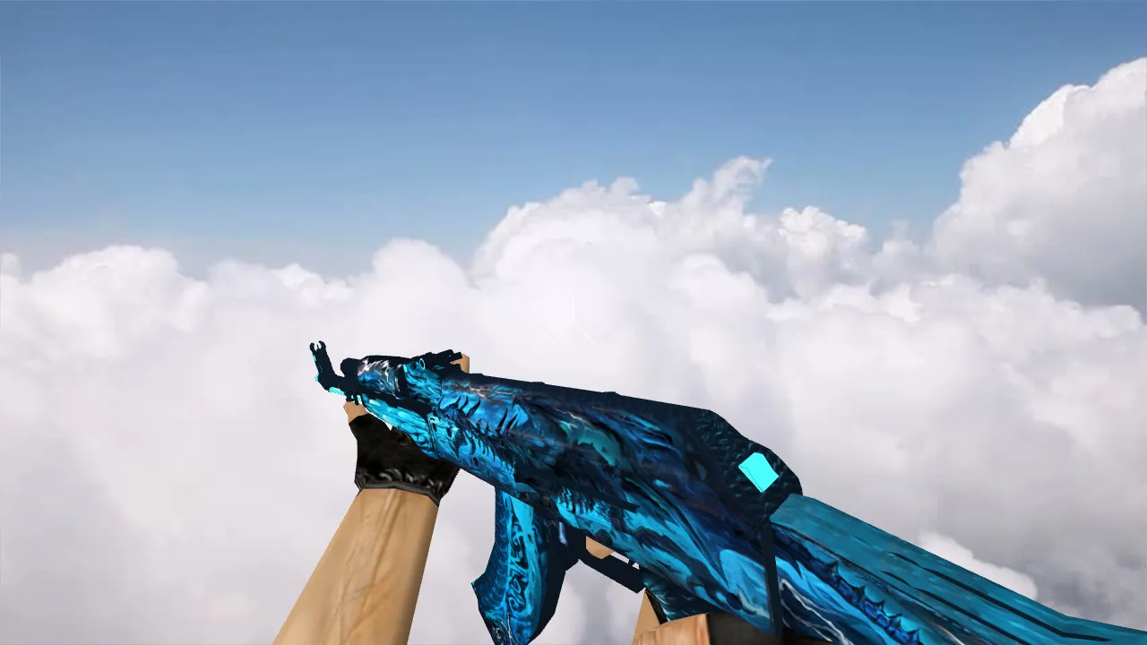 Модель «AK-47 Wyrm» v_ и p_ для CS 1.6: звук, анимация осмотра, текстуры, качество модели — скриншот 2