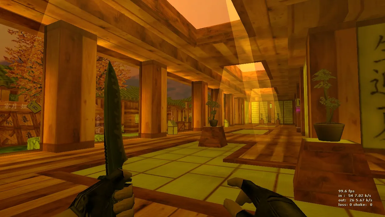 deathrun_dojo для CS 1.6: тактика за терр и контры, схема раундов и запуск карты без проблем - скриншот 6