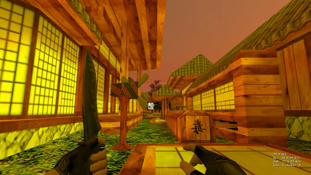 deathrun_dojo для CS 1.6: тактика за терр и контры, схема раундов и запуск карты без проблем - скриншот 4