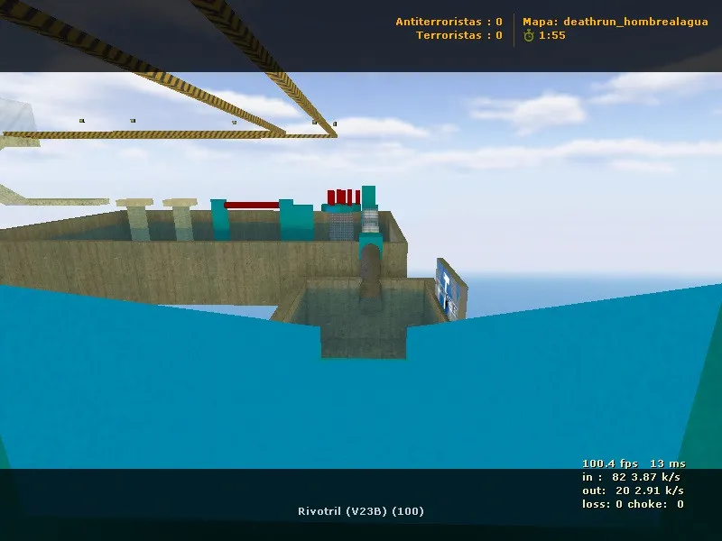 deathrun_hombrealagua для CS 1.6: тактика, точки, боты .nav и оптимизация wpoly/epoly - скриншот 3