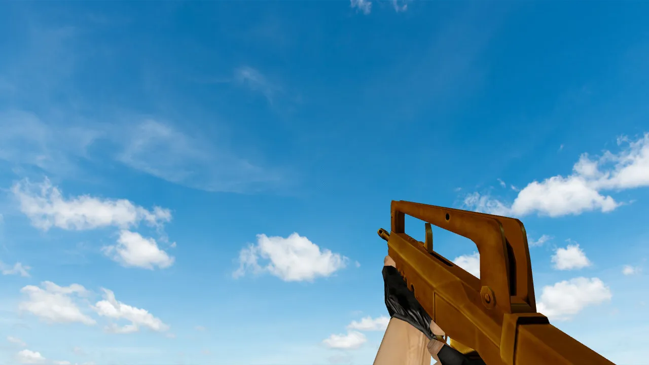 Пак моделей оружия «Gold Weapons Pack V3» для CS 1.6: v_ p_ w_ модели, звуки, анимация осмотра - скриншот 7