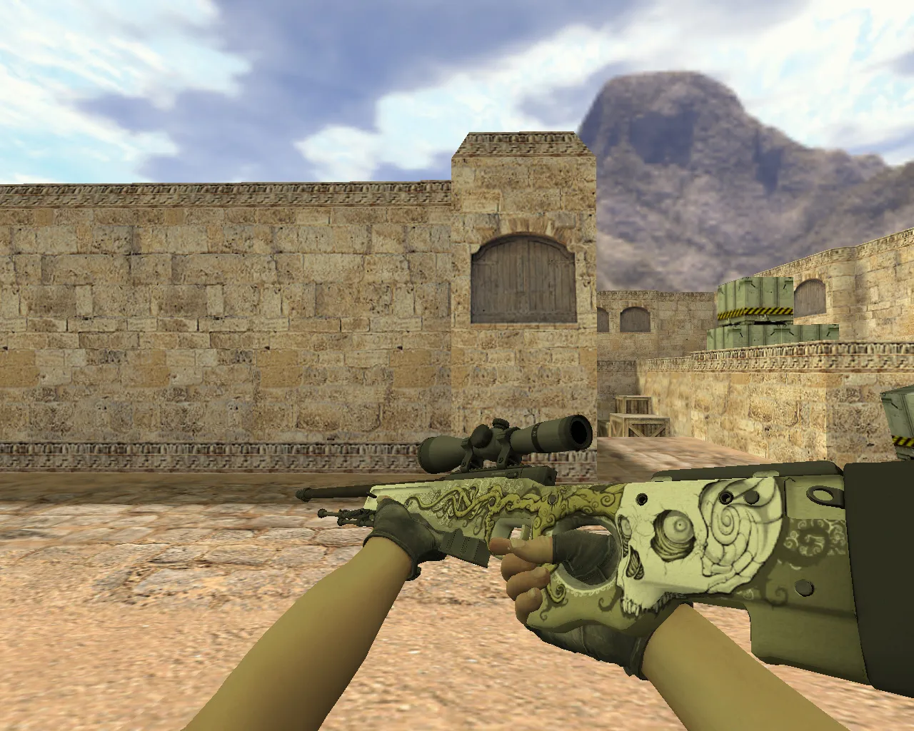 Модель AWP Бог червей для CS 1.6 - скриншот 1