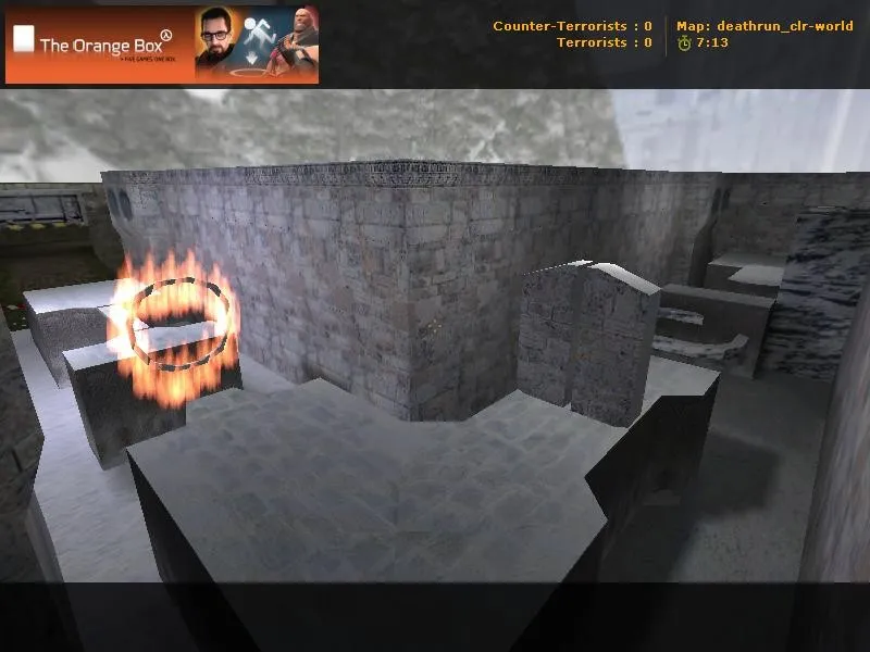 deathrun_clr-world - deathrun-карта для CS 1.6: точки, раунды, .nav и оптимизация - скриншот 3