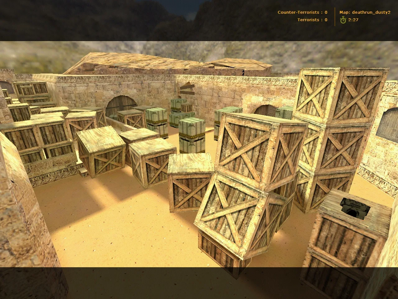 deathrun_dusty2 для CS 1.6: тактики, точки, .nav и оптимизация карт - скриншот 4