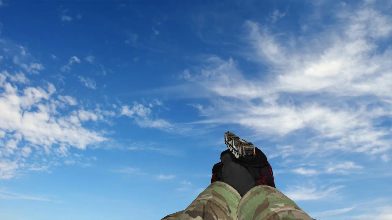 Specialist Gloves Crimson Kimono Pack для CS 1.6: v_, p_ и w_ модели, звуки, анимация осмотра - скриншот 12