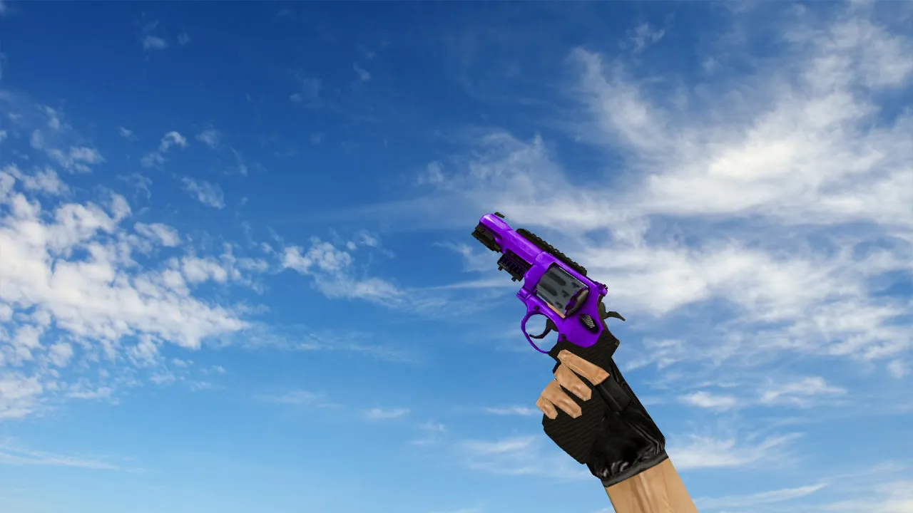Модель R8 Revolver Purple Oil для CS 1.6 – Погрузитесь в игру - скриншот 1