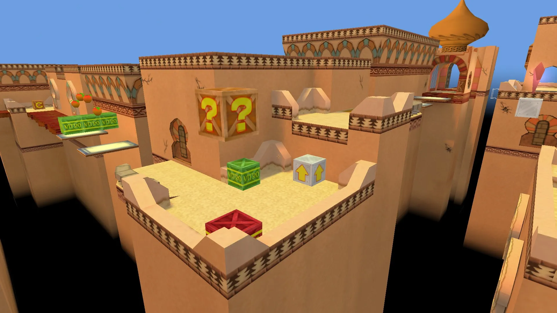 deathrun_crash_arabian - карта Deathrun для CS 1.6: точки, маршруты, боты и оптимизация - скриншот 7