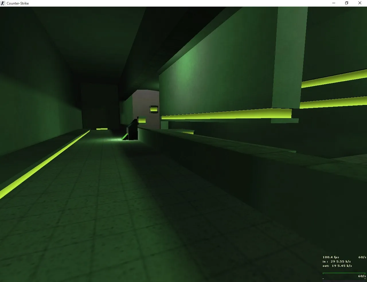 deathrun_glasslight_easy - deathrun-карта для CS 1.6: точки, лейаут, боты и оптимизация - скриншот 1