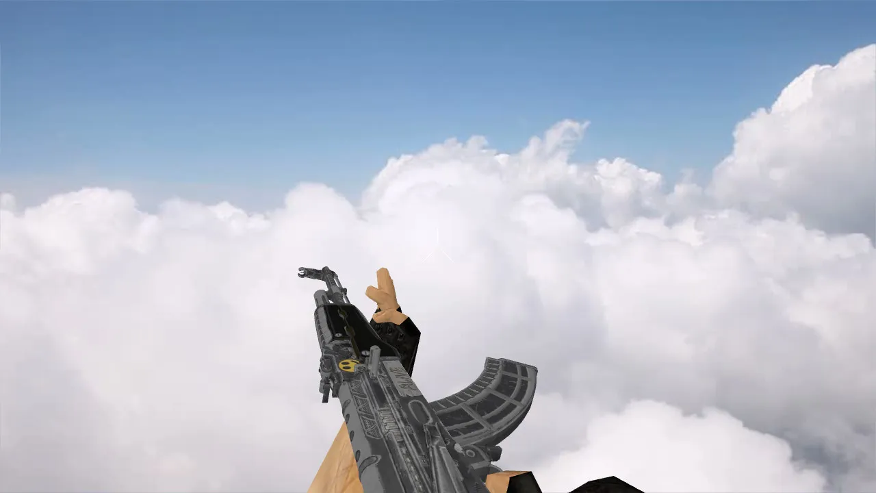 Модель АК-47 Mutant для CS 1.6 - Качество и детализация — скриншот 3