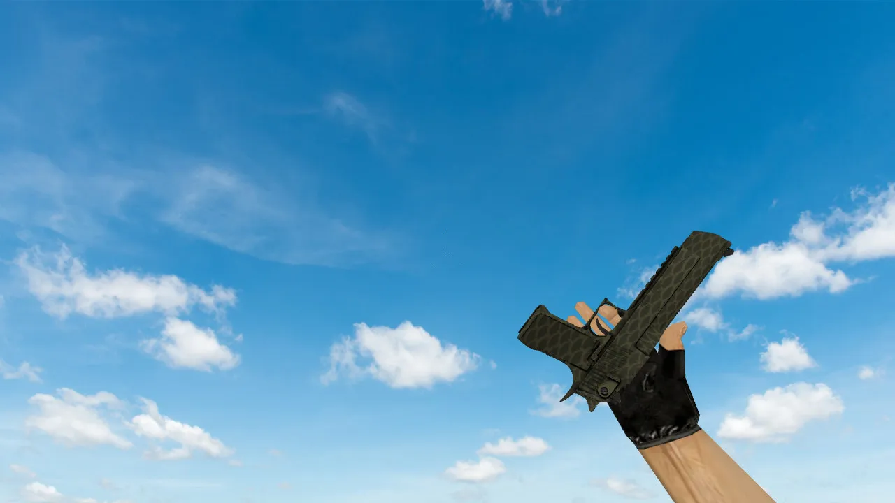 Модель Deagle «Африканская сетка» для CS 1.6 - Качественная графика и анимация — скриншот 1